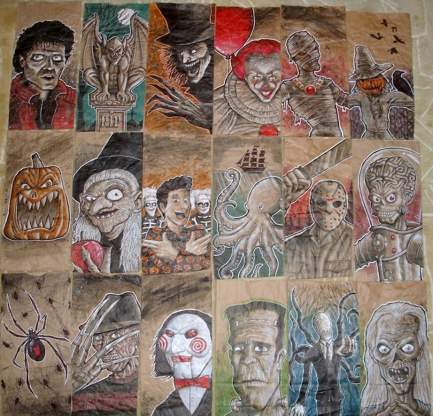 My Son Was Shy So I Started Decorating His Lunch Bags To Help Him Break The Ice At School