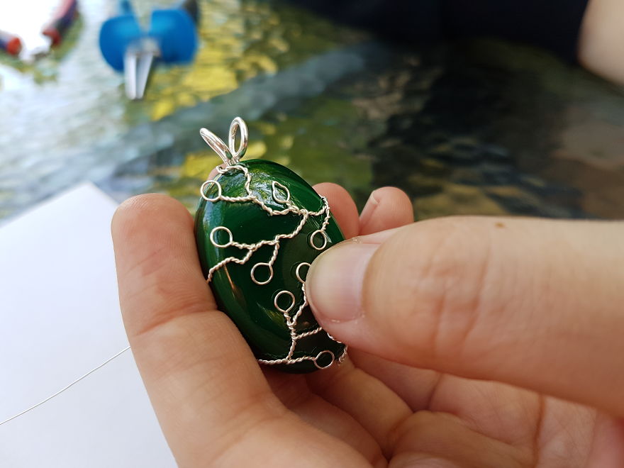 "Leafy Branches" Pendant Tutorial