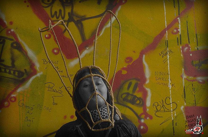 "Baba Yaga's Masks" Artist Creating Awesome Textile Masks For Everyone "Baba Yaga's Masks" Artist Creating Awesome Textile Masks For Everyone