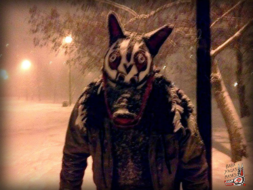 "Baba Yaga's Masks" Artist Creating Awesome Textile Masks For Everyone "Baba Yaga's Masks" Artist Creating Awesome Textile Masks For Everyone