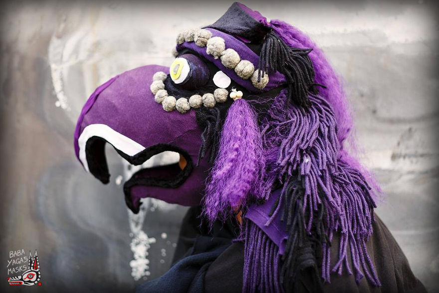 "Baba Yaga's Masks" Artist Creating Awesome Textile Masks For Everyone "Baba Yaga's Masks" Artist Creating Awesome Textile Masks For Everyone