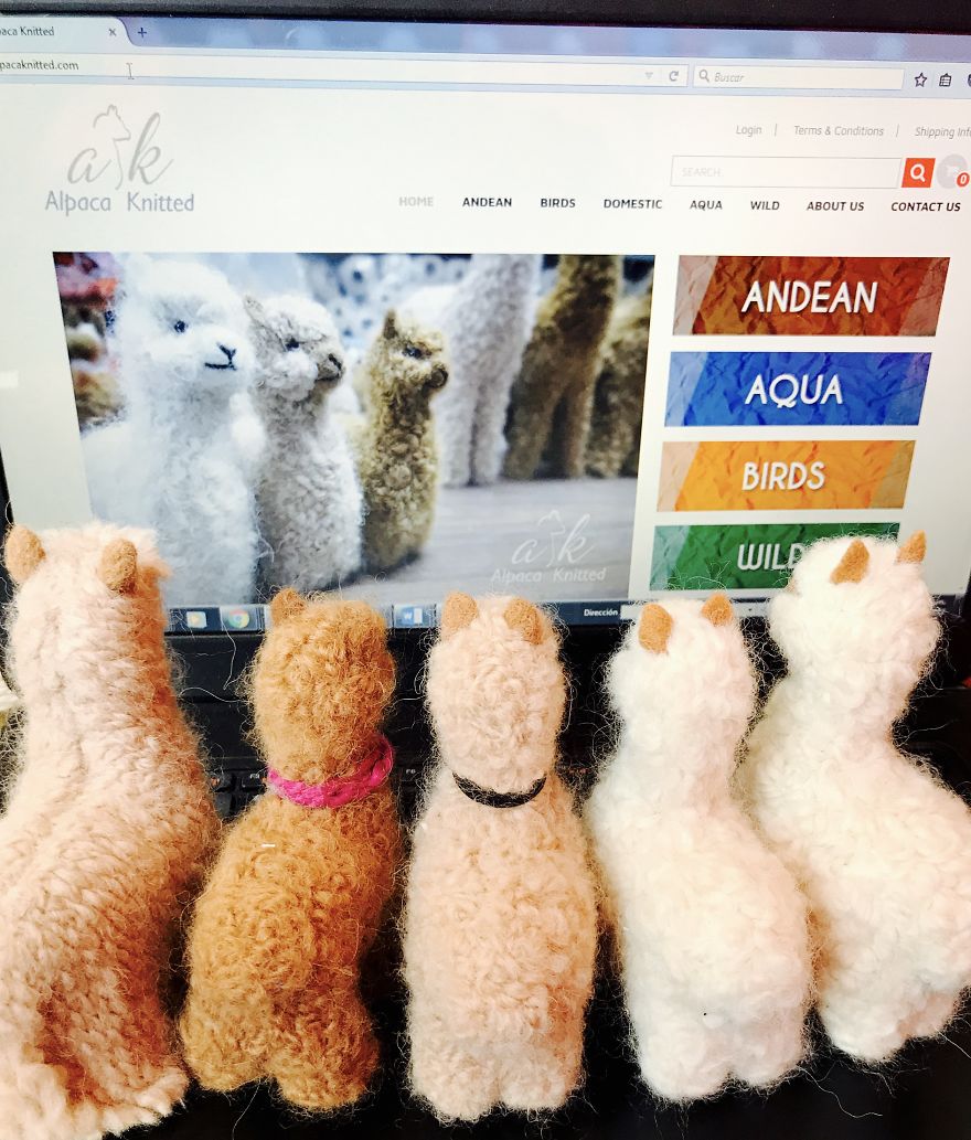 I Make Animal Figures From Peruvian Alpaca