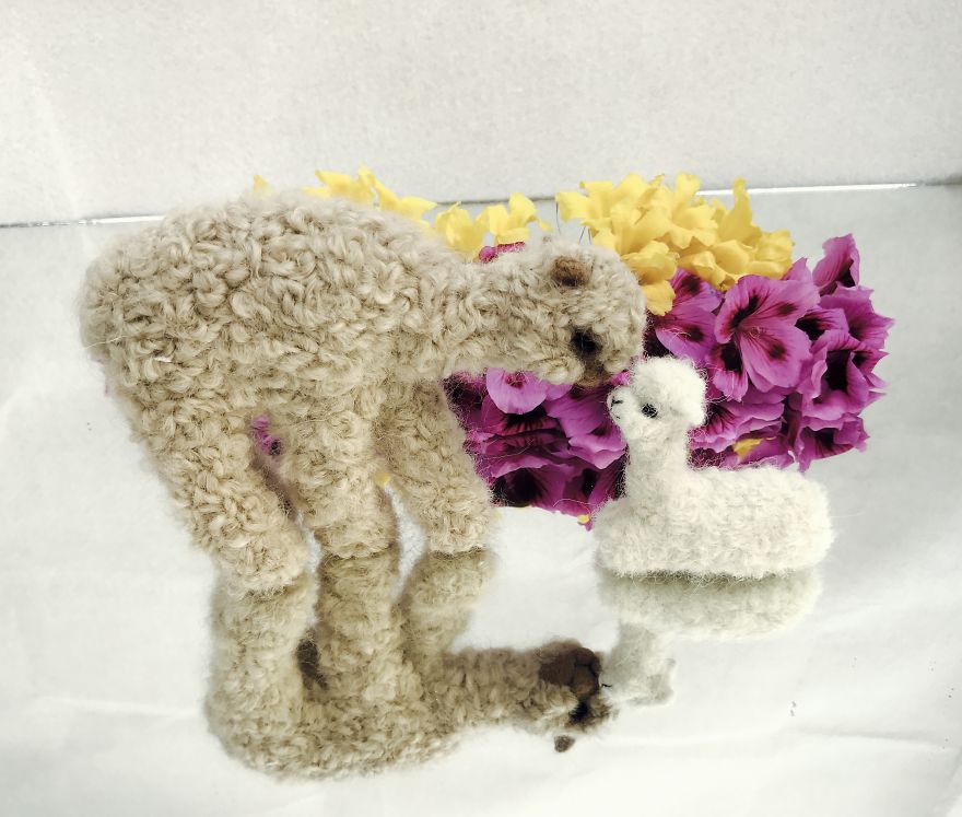 I Make Animal Figures From Peruvian Alpaca