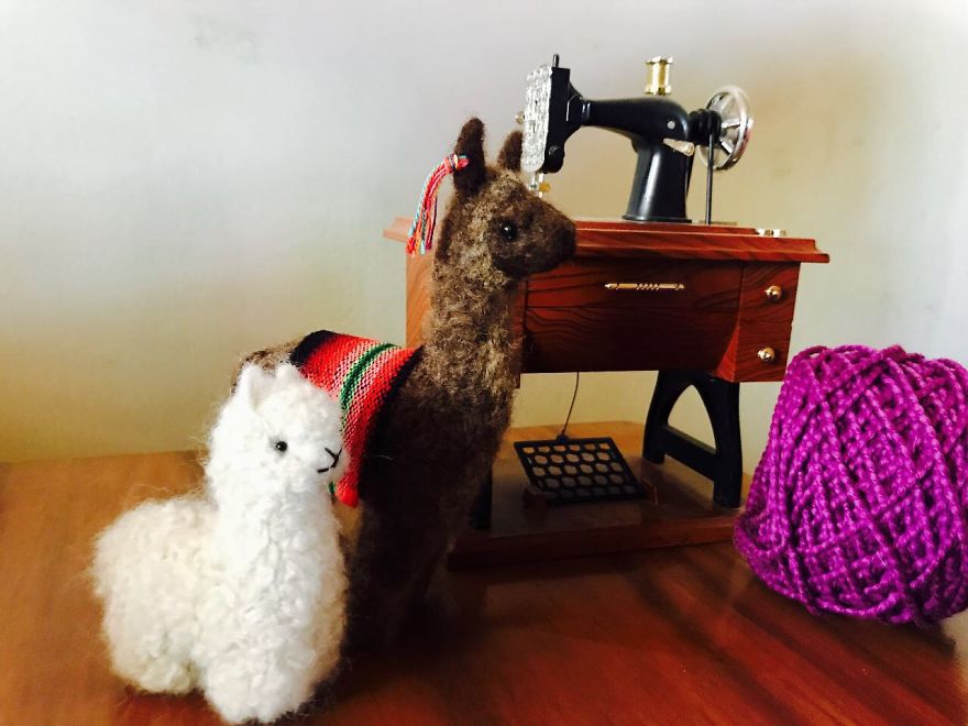 I Make Animal Figures From Peruvian Alpaca I Make Animal Figures From Peruvian Alpaca