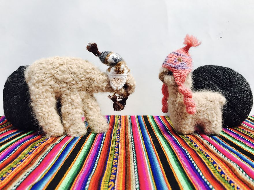 I Make Animal Figures From Peruvian Alpaca