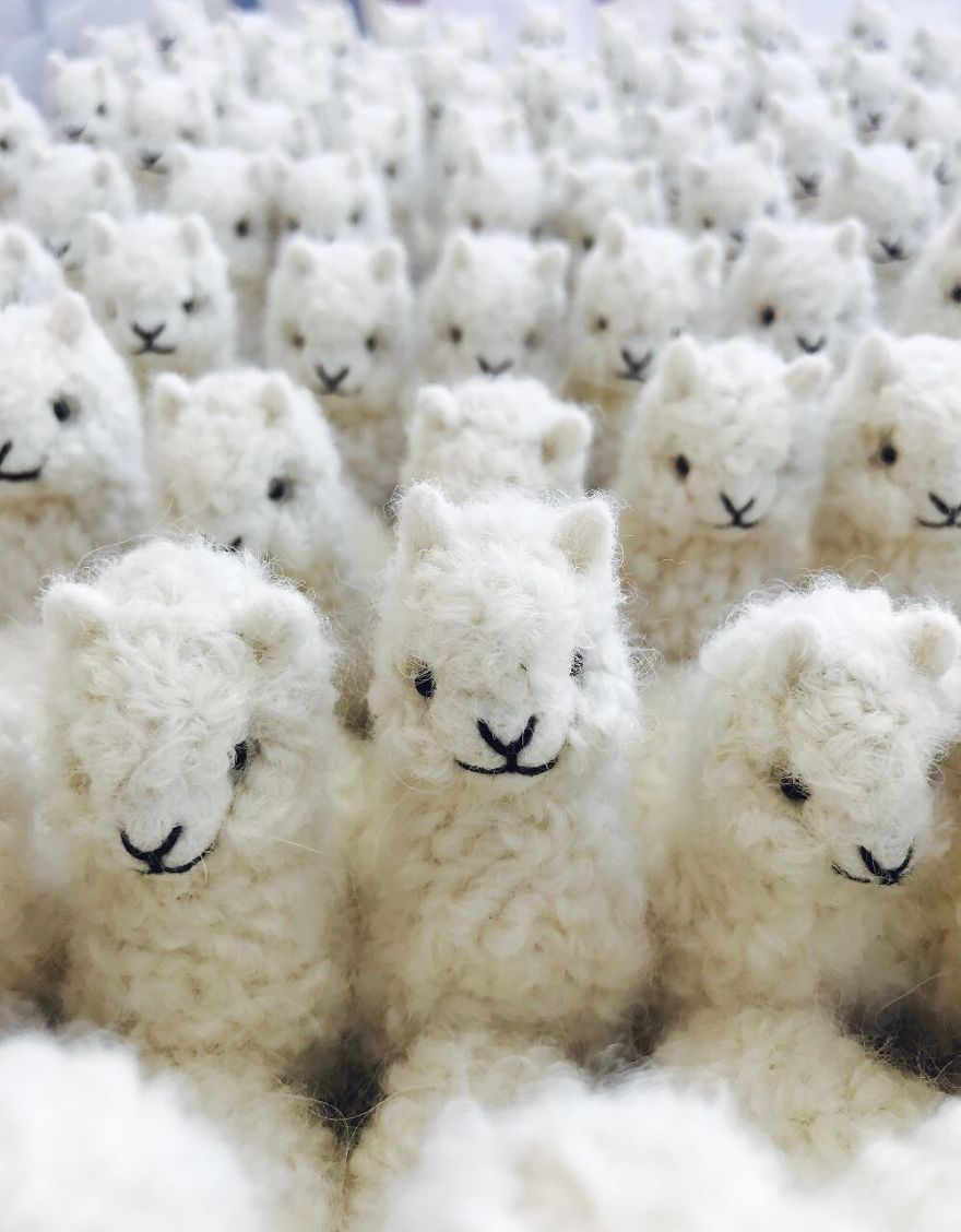 I Make Animal Figures From Peruvian Alpaca
