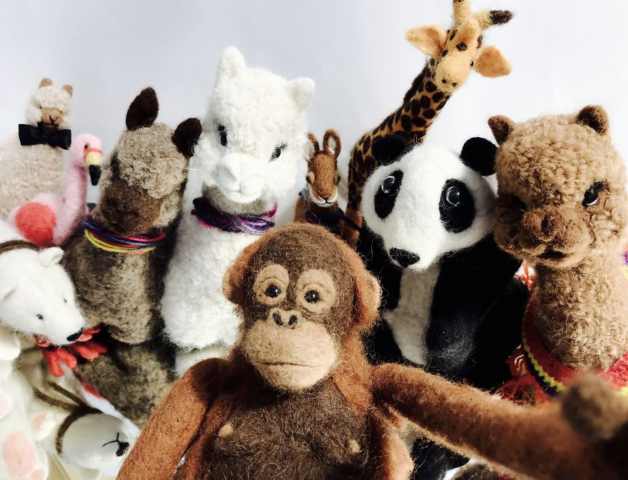 I Make Animal Figures From Peruvian Alpaca I Make Animal Figures From Peruvian Alpaca