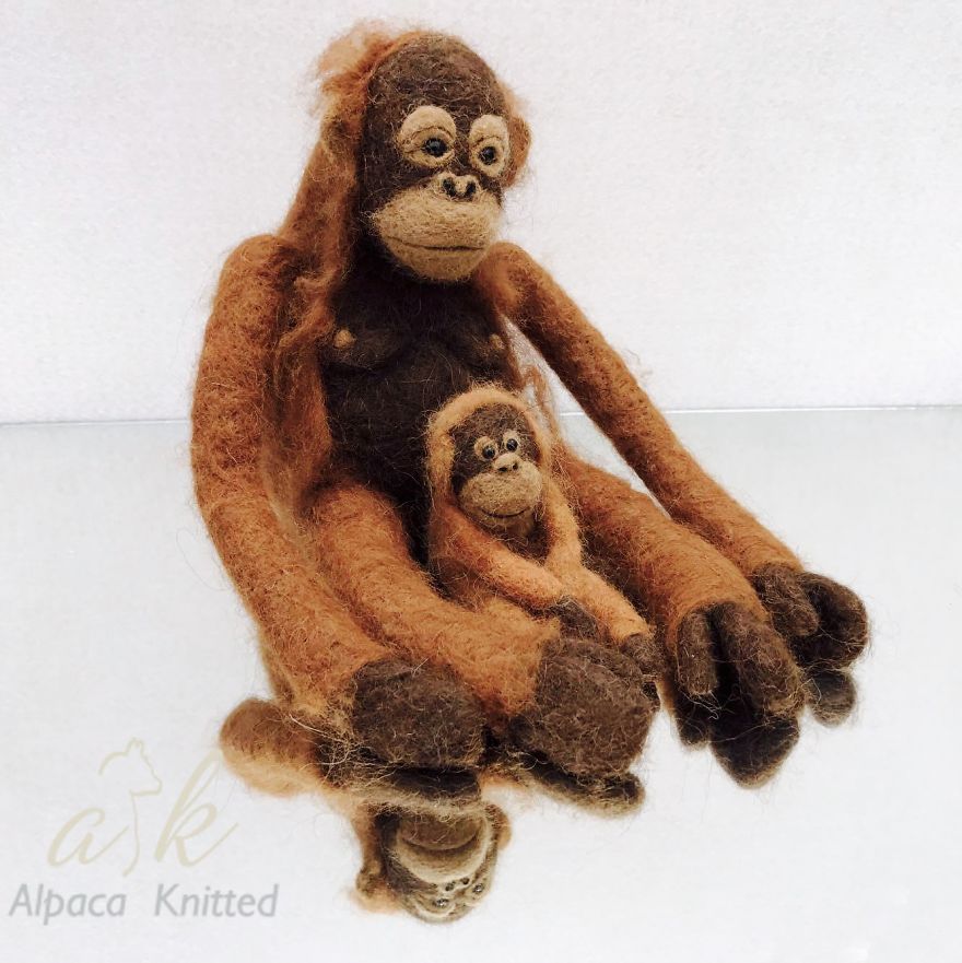 I Make Animal Figures From Peruvian Alpaca