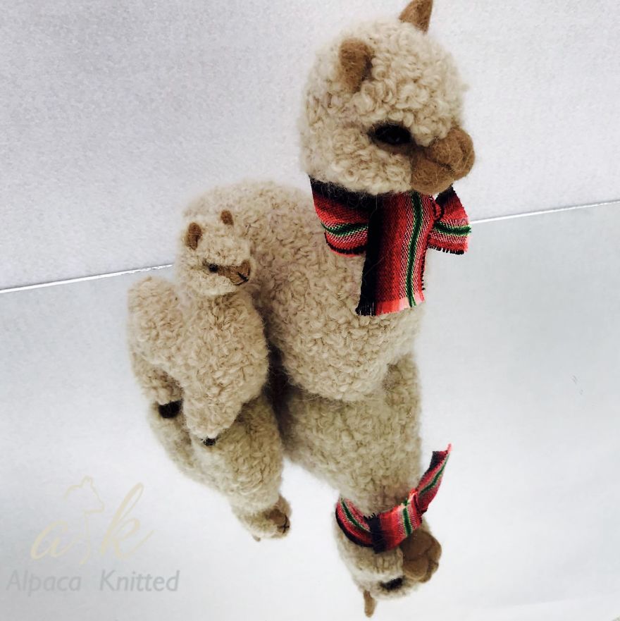 I Make Animal Figures From Peruvian Alpaca