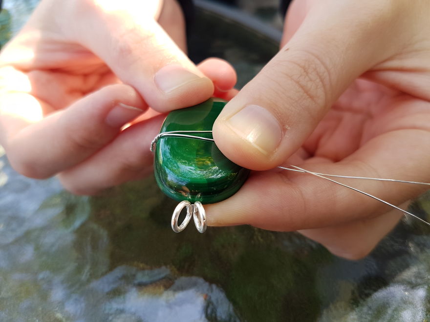 "Leafy Branches" Pendant Tutorial