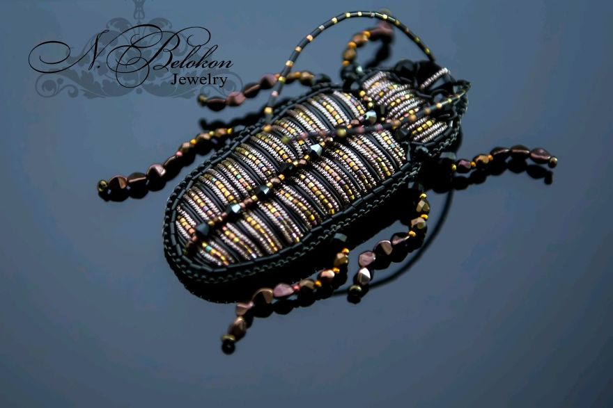 Gorgeous Beaded Insects Made By Russian Craftswoman Completely By Hand
