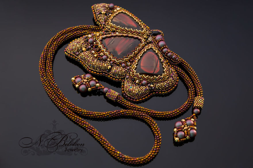 Gorgeous Beaded Insects Made By Russian Craftswoman Completely By Hand