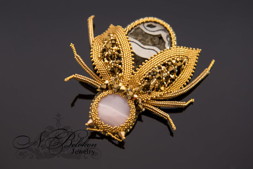 Gorgeous Beaded Insects Made By Russian Craftswoman Completely By Hand