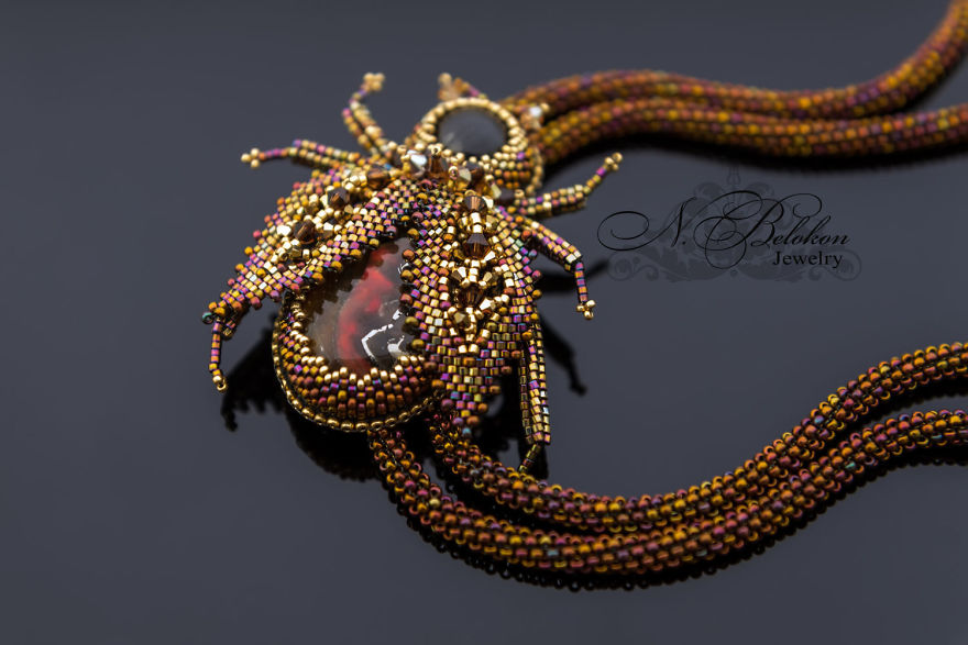 Gorgeous Beaded Insects Made By Russian Craftswoman Completely By Hand