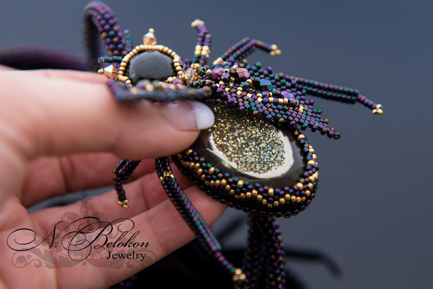 Gorgeous Beaded Insects Made By Russian Craftswoman Completely By Hand