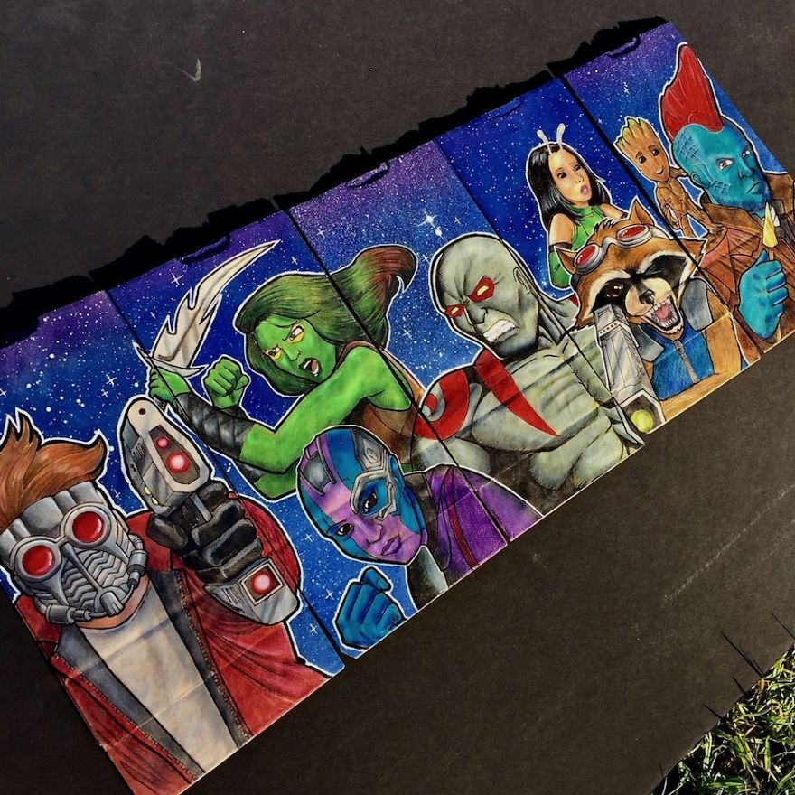 My Son Was Shy So I Started Decorating His Lunch Bags To Help Him Break The Ice At School My Son Was Shy So I Started Decorating His Lunch Bags To Help Him Break The Ice At School