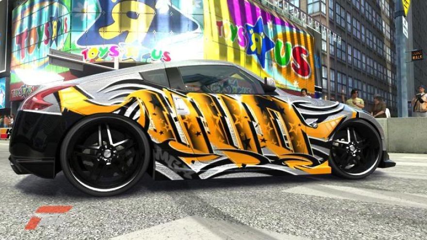 Graffiti On The Car