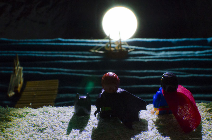 I Used Toy Cars, Legos And Towels To Create These Images I Used Toy Cars, Legos And Towels To Create These Images