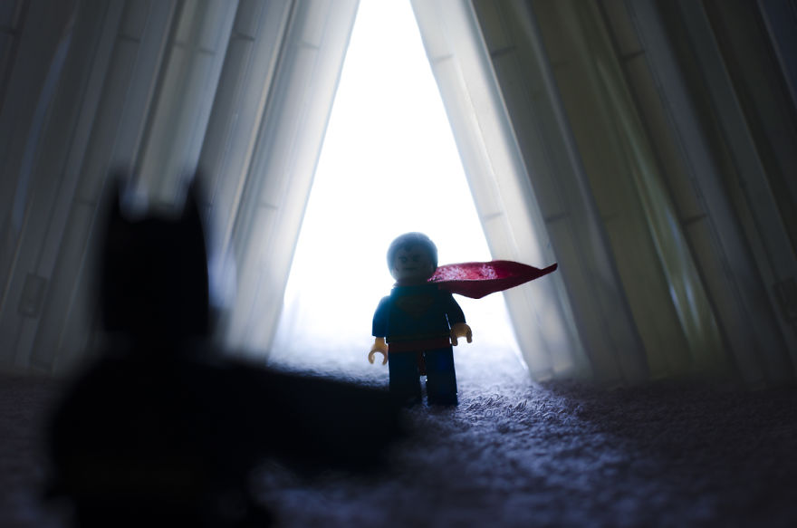 I Used Toy Cars, Legos And Towels To Create These Images I Used Toy Cars, Legos And Towels To Create These Images