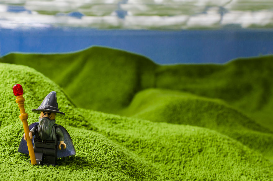 I Used Toy Cars, Legos And Towels To Create These Images I Used Toy Cars, Legos And Towels To Create These Images