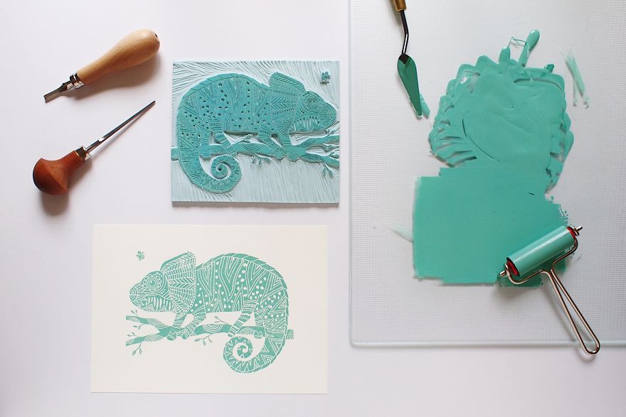 I Carve Blocks And Design Silk Scarves To Open My Own Art Atelier I Carve Blocks And Design Silk Scarves To Open My Own Art Atelier