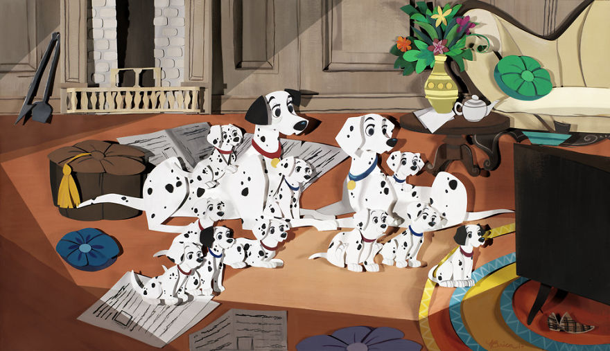 I Create A World Of My Own Using Paper, Scissors And A Little Too Much Color!