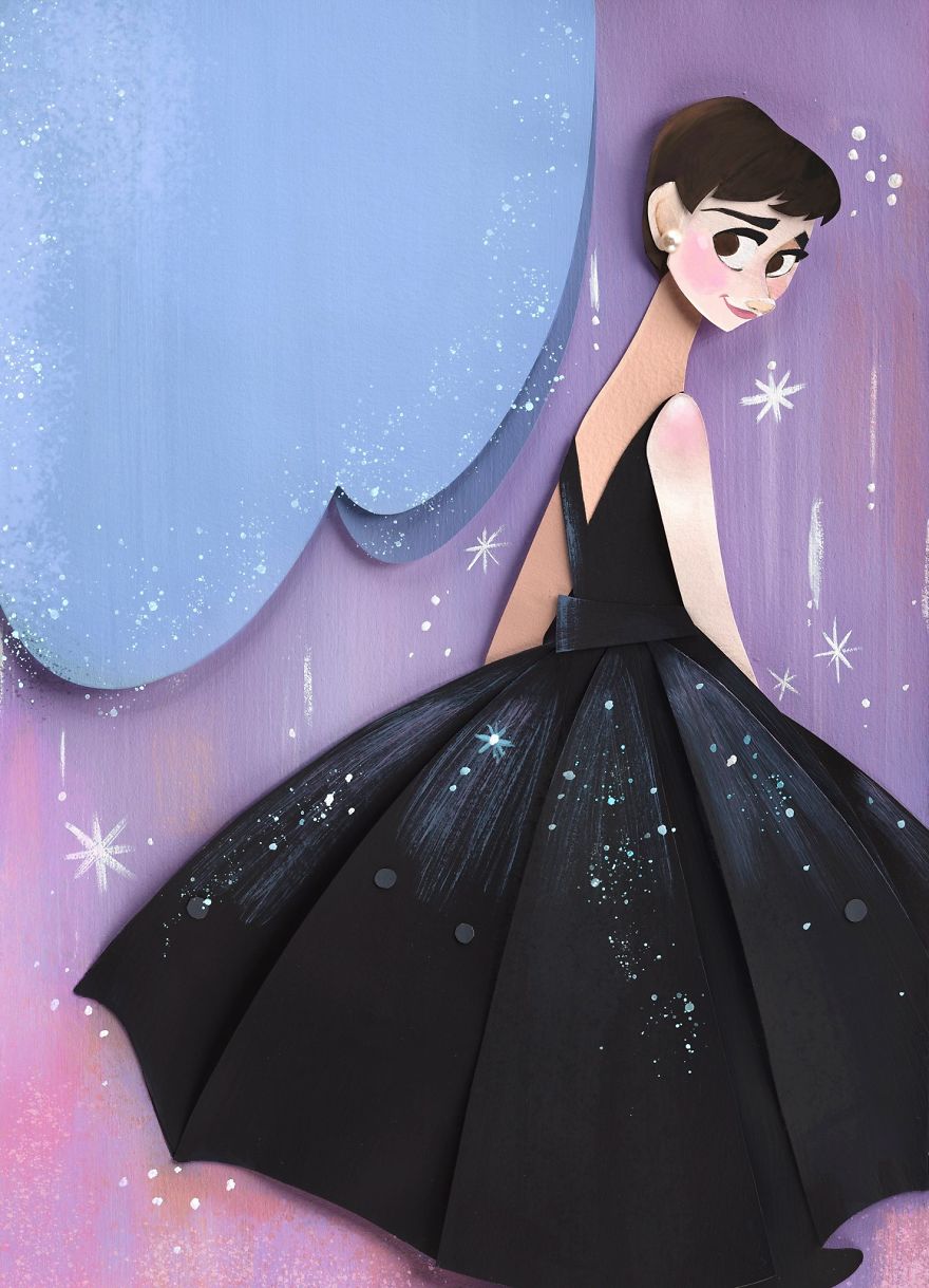 I Create A World Of My Own Using Paper, Scissors And A Little Too Much Color!