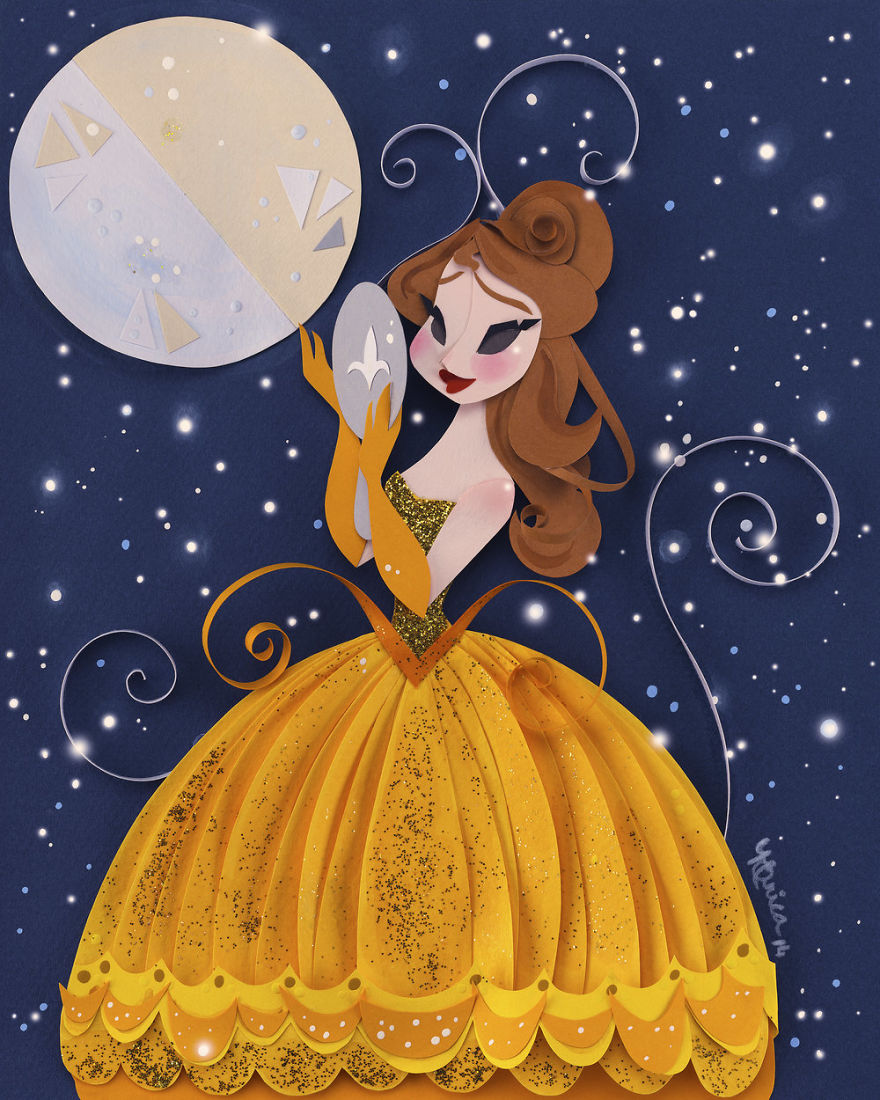 I Create A World Of My Own Using Paper, Scissors And A Little Too Much Color!