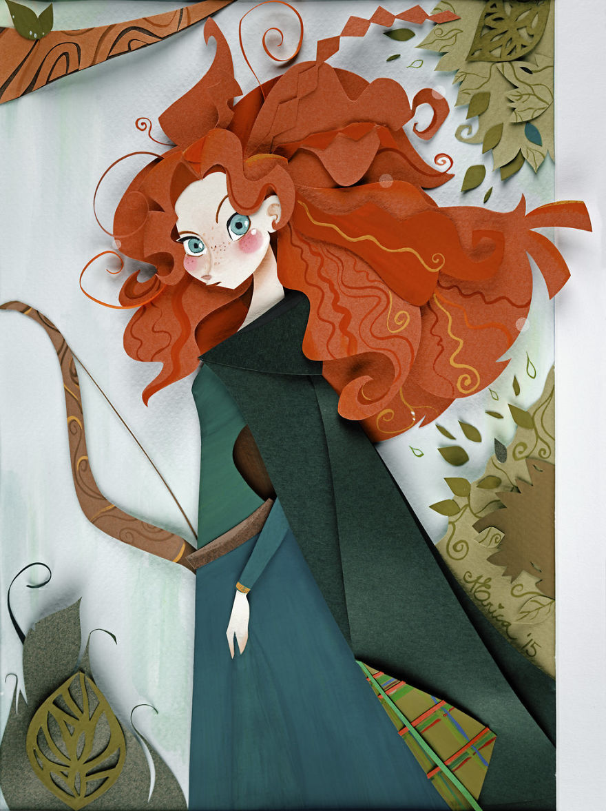 I Create A World Of My Own Using Paper, Scissors And A Little Too Much Color!