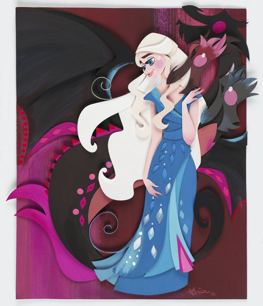 I Create A World Of My Own Using Paper, Scissors And A Little Too Much Color!