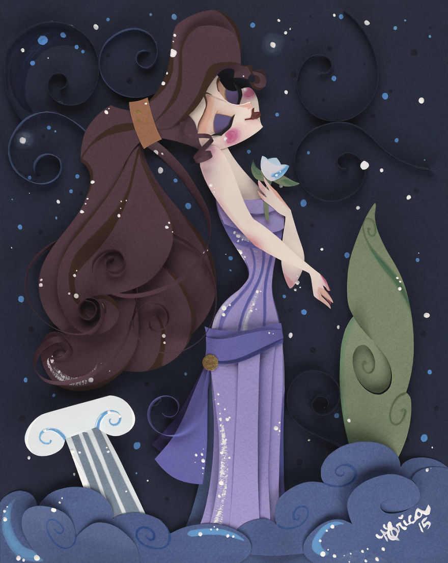 I Create A World Of My Own Using Paper, Scissors And A Little Too Much Color!