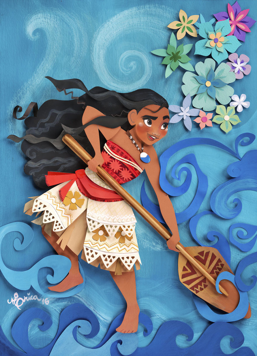 I Create A World Of My Own Using Paper, Scissors And A Little Too Much Color!