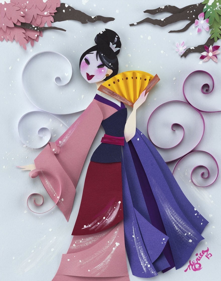 I Create A World Of My Own Using Paper, Scissors And A Little Too Much Color!