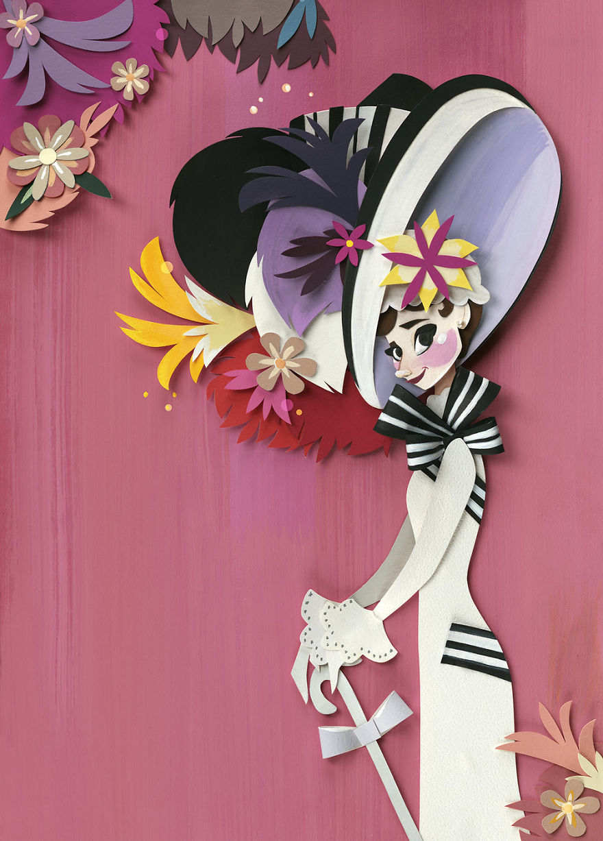 I Create A World Of My Own Using Paper, Scissors And A Little Too Much Color!