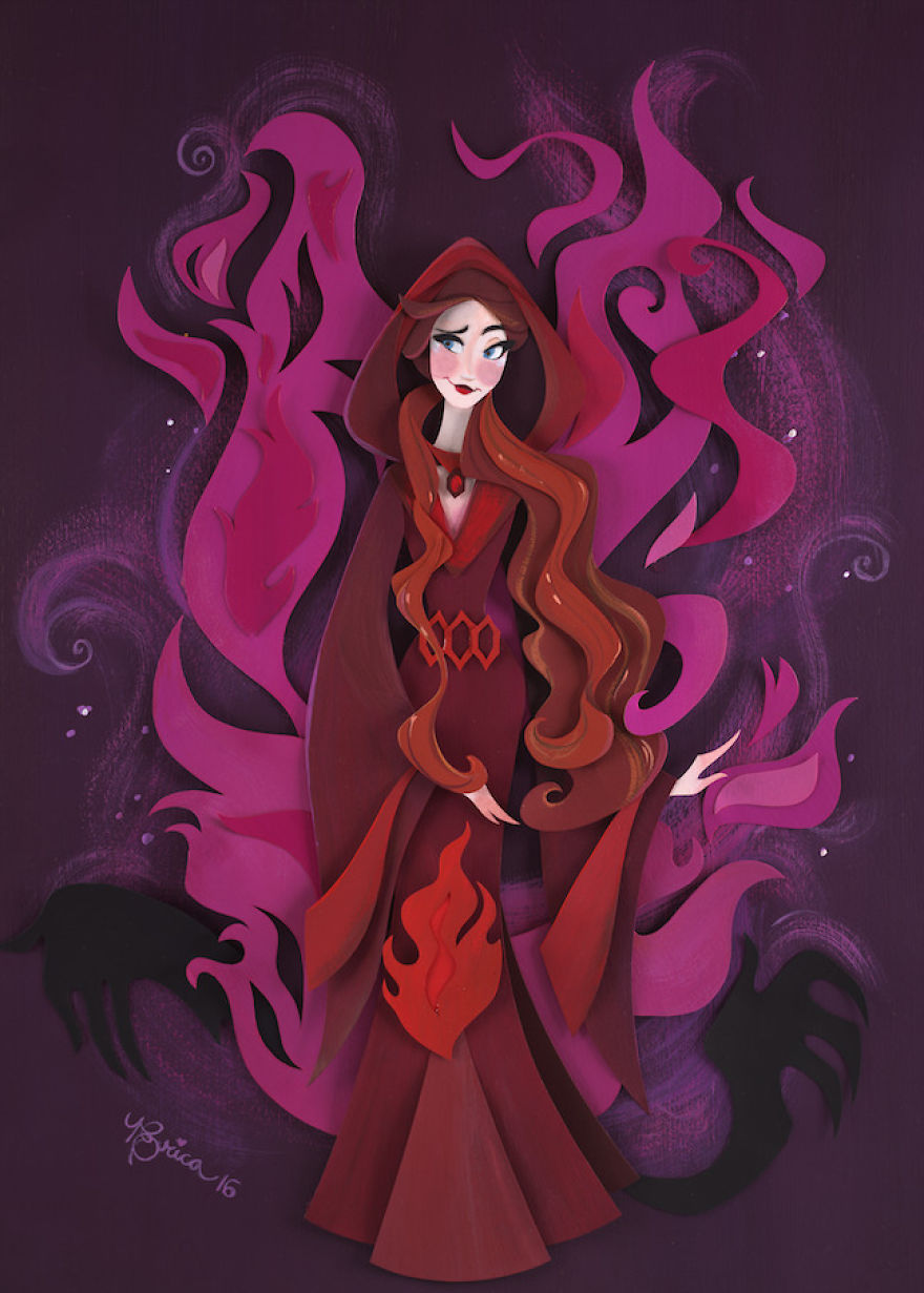 I Create A World Of My Own Using Paper, Scissors And A Little Too Much Color!