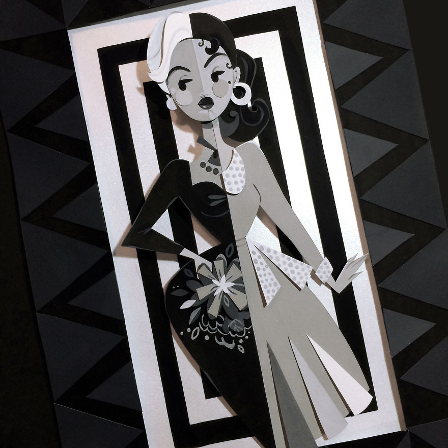 I Create A World Of My Own Using Paper, Scissors And A Little Too Much Color!