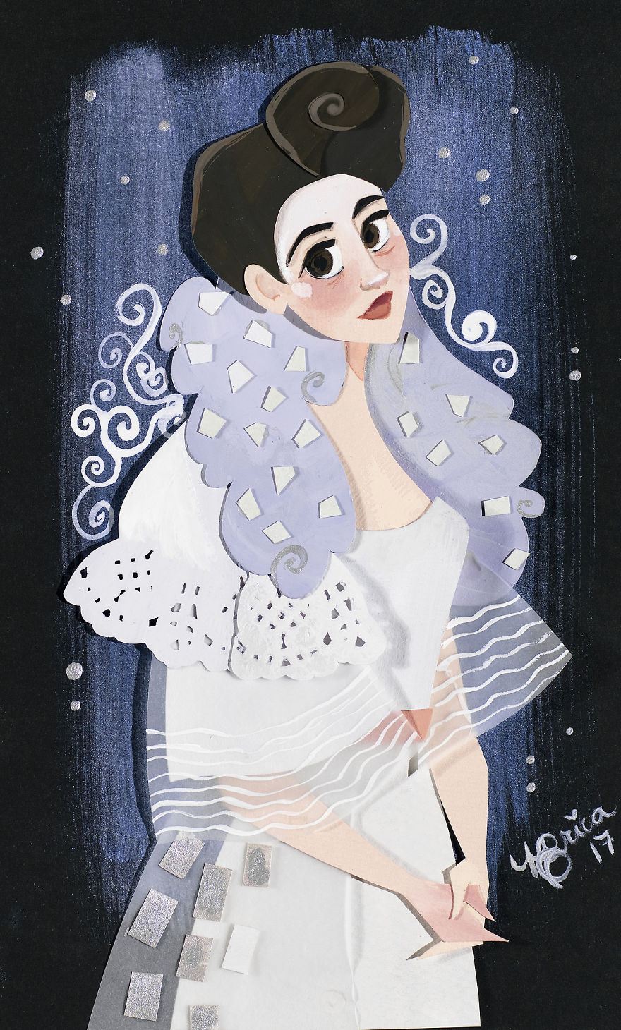 I Create A World Of My Own Using Paper, Scissors And A Little Too Much Color!