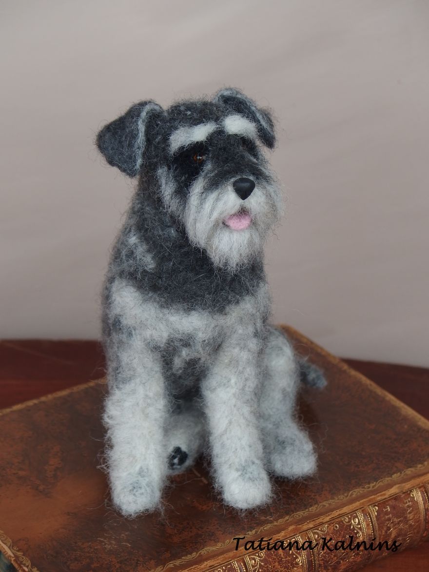 I Create Highly Realistic Needle Felted Miniature Dogs And Cats With Personality I Create Highly Realistic Needle Felted Miniature Dogs And Cats With Personality
