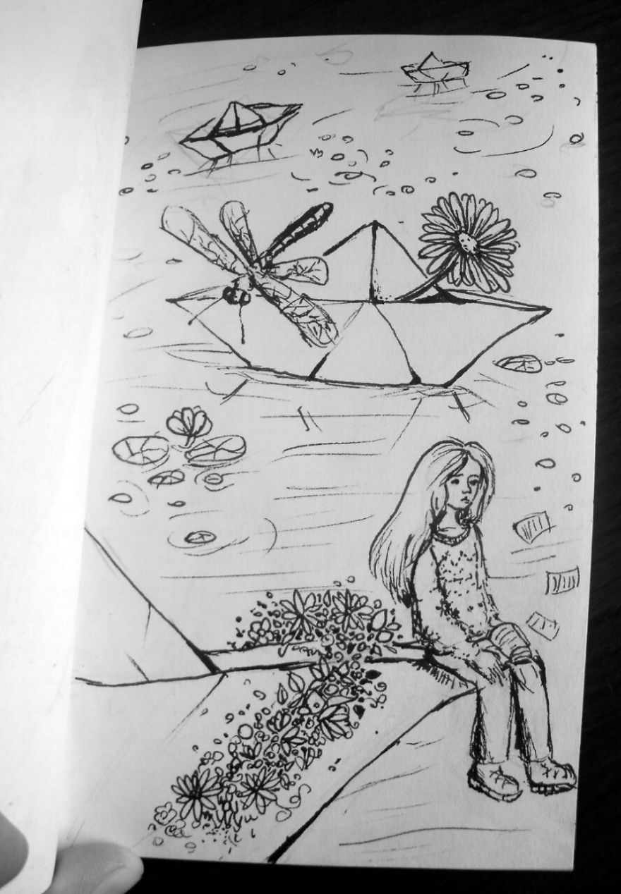 I Create Ink Drawings Since 2015 To Express My Feelings