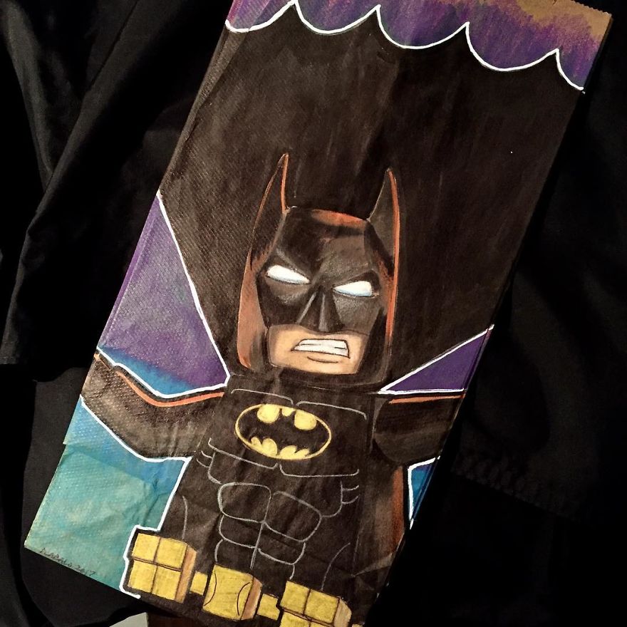 My Son Was Shy So I Started Decorating His Lunch Bags To Help Him Break The Ice At School