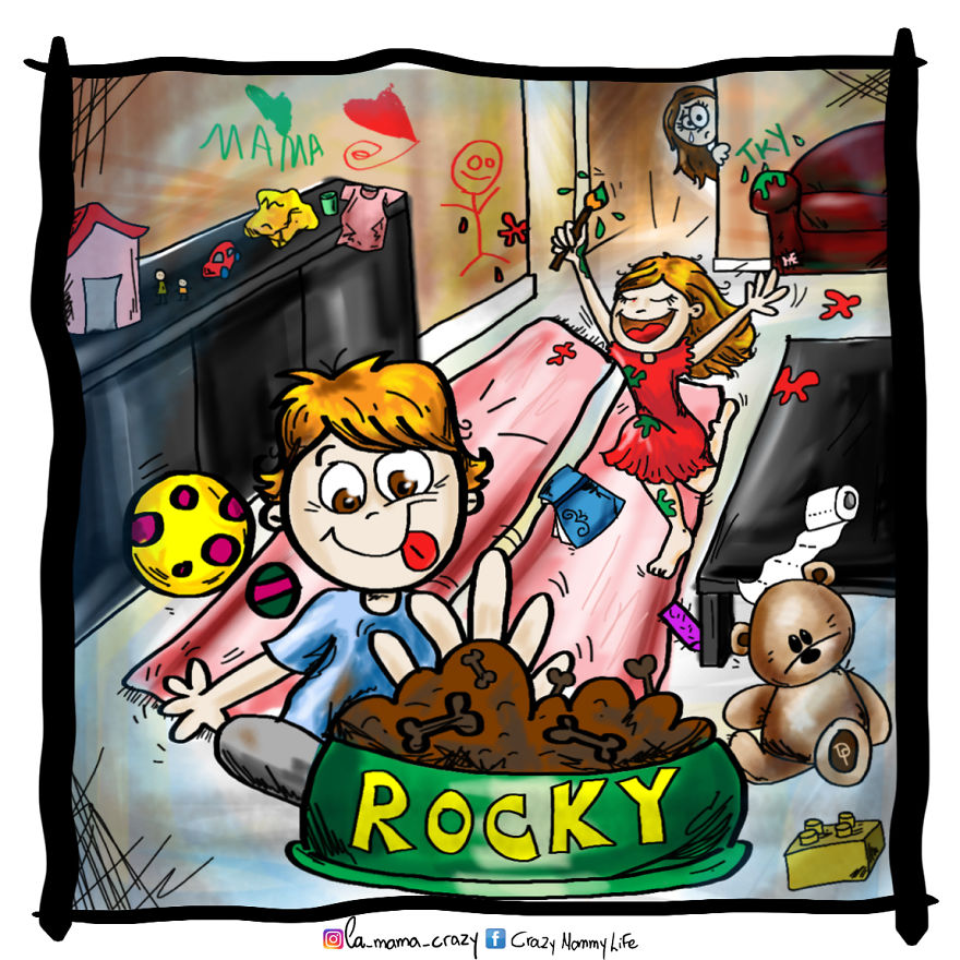 When You Have Kids And You Turn Your Back For A Moment