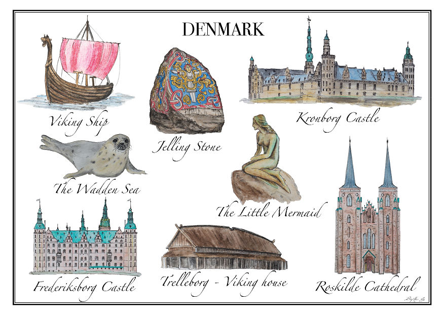 I Love Maps And The Latest One I Designed Will Help You Discover Denmark