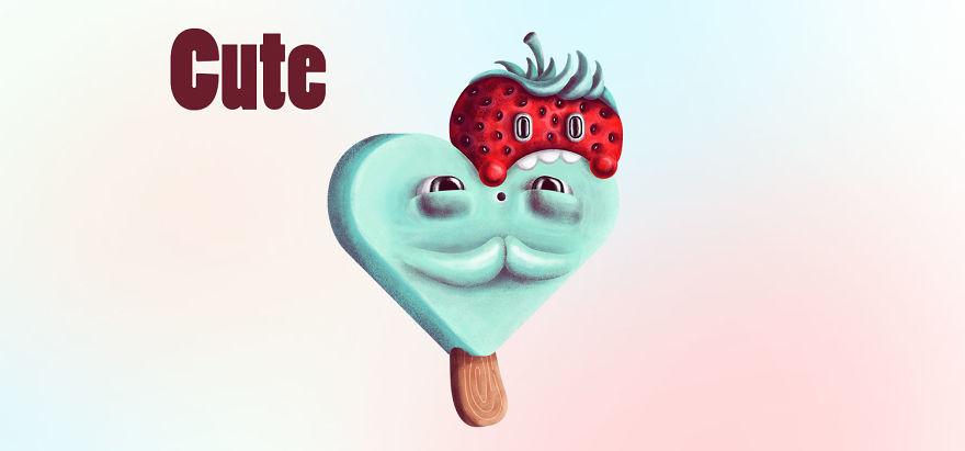 I Made 10 Icecream Illustrations That Resemble Humans And Emotions