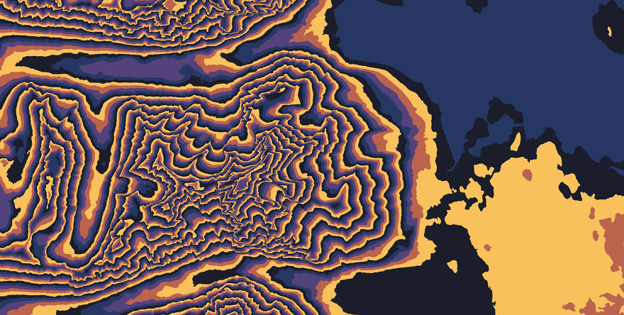 I Made A Series Of National Park Topography Prints I Made A Series Of National Park Topography Prints