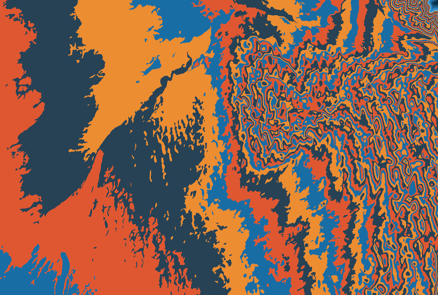 I Made A Series Of National Park Topography Prints I Made A Series Of National Park Topography Prints
