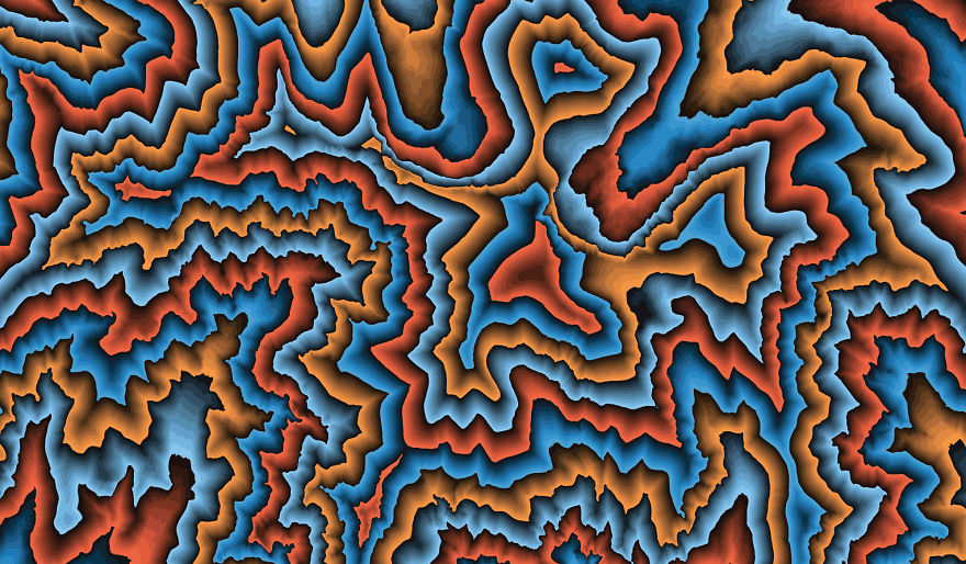 I Made A Series Of National Park Topography Prints I Made A Series Of National Park Topography Prints