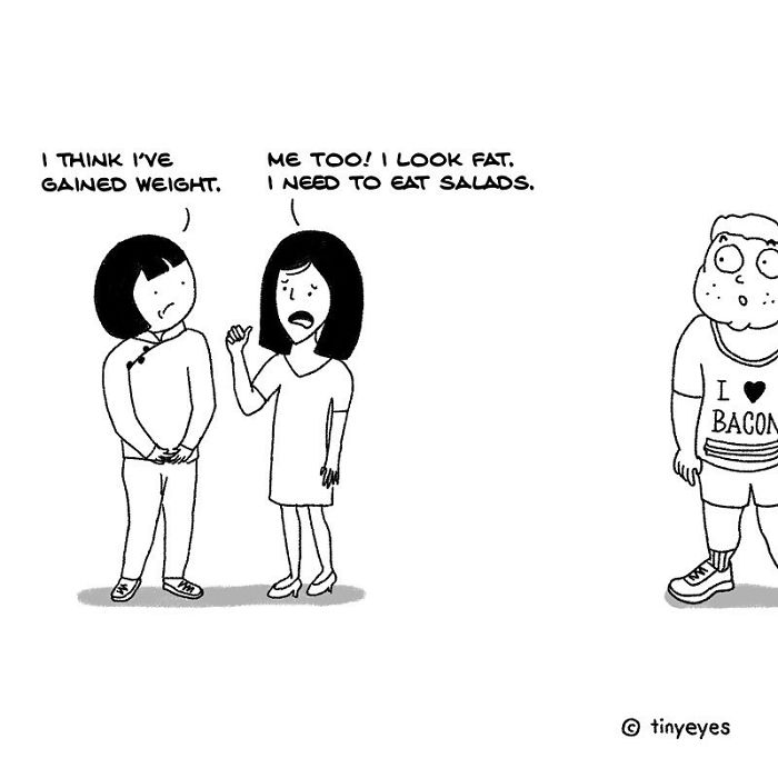 I Made These Comics To Compare Chinese Culture With Western Culture Through Everyday Life