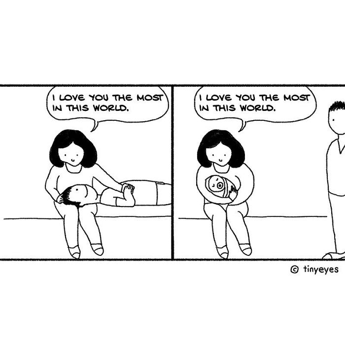 I Made These Comics To Compare Chinese Culture With Western Culture Through Everyday Life