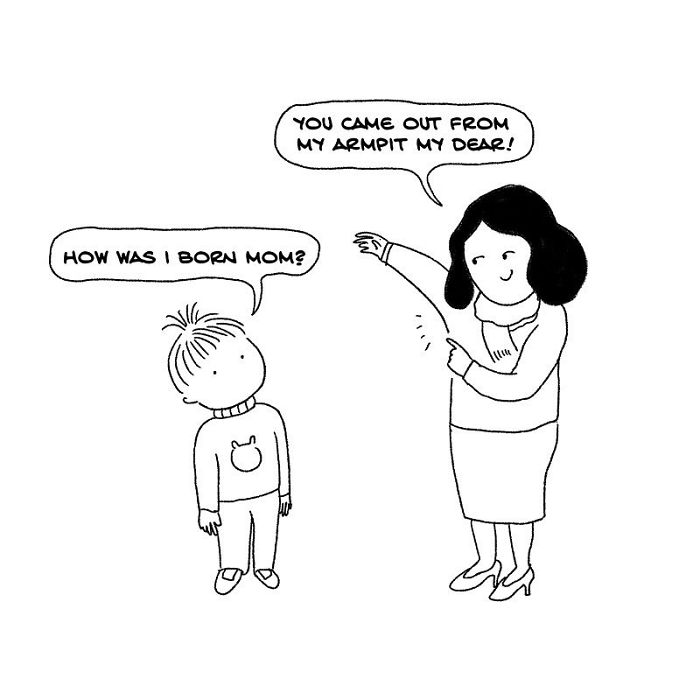 I Made These Comics To Compare Chinese Culture With Western Culture Through Everyday Life