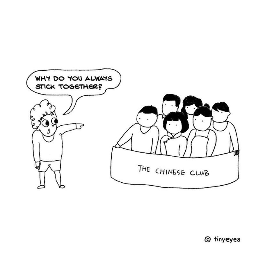 I Made These Comics To Compare Chinese Culture With Western Culture Through Everyday Life